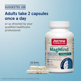 Jarrow Formulas etiqueta nutricional abierta mostrando ingredientes clave