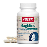 Jarrow Formulas frasco delantero mostrando 60 cápsulas y beneficios