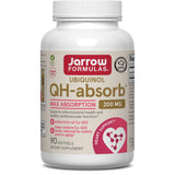 Jarrow Formulas frasco frontal mostrando ubiquinol y conveniencia