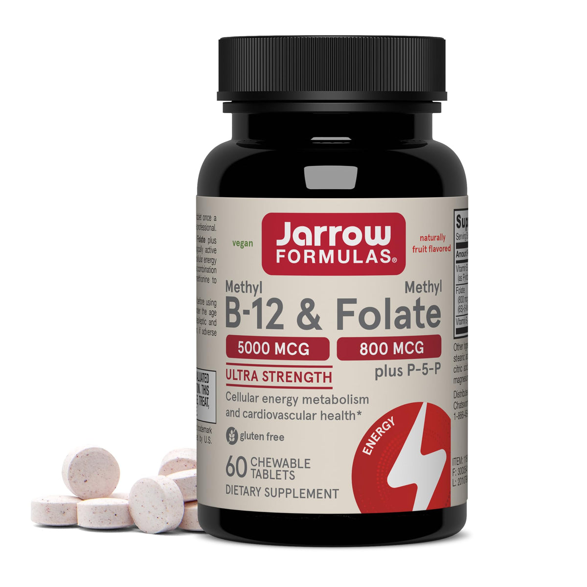 Jarrow Formulas envase frontal mostrando la marca y beneficios para rutina diaria