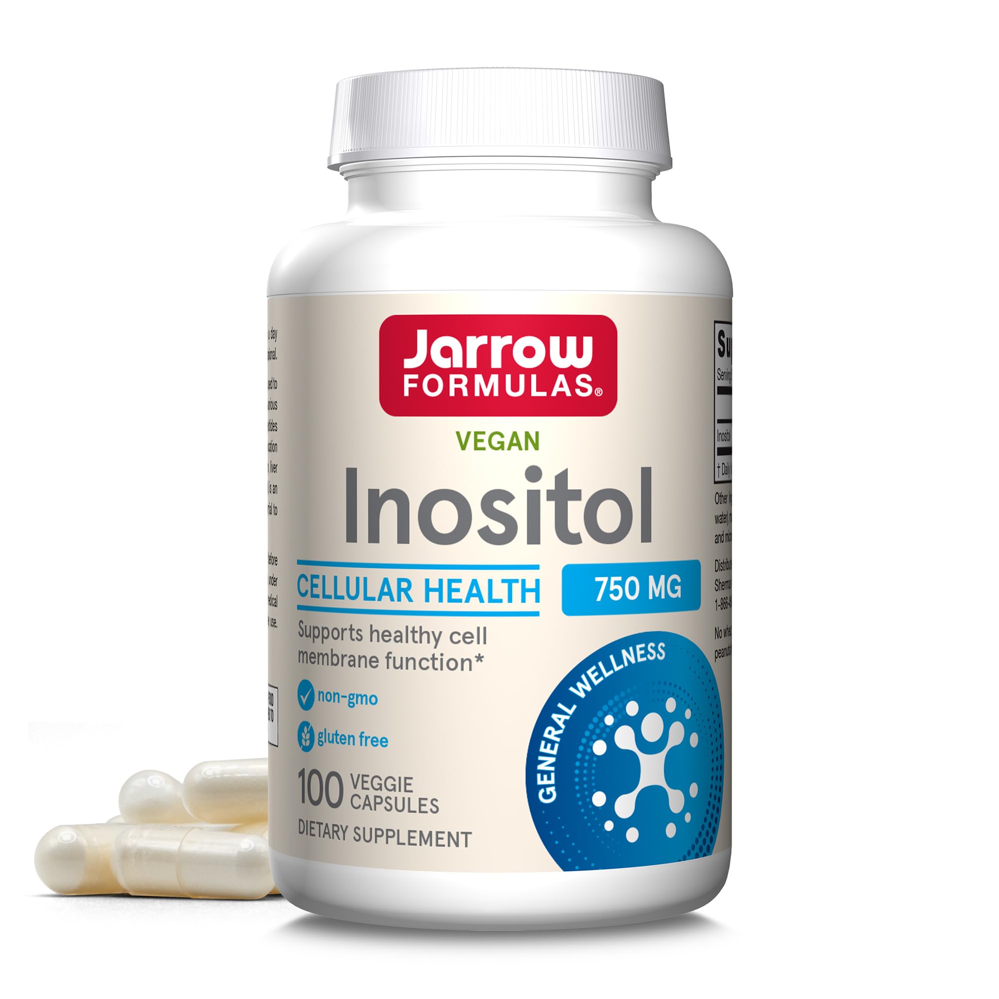 Jarrow Formulas frasco frontal mostrando diseño y beneficio de apoyo hepático