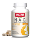 Jarrow Formulas envase frontal mostrando N‑A‑G 700 mg, claridad de dosificación