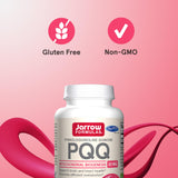 Jarrow Formulas etiqueta nutricional legible con información de dosis