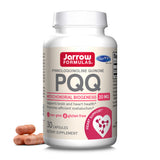 Jarrow Formulas botella frontal mostrando 30 cápsulas y beneficio mitocondrial