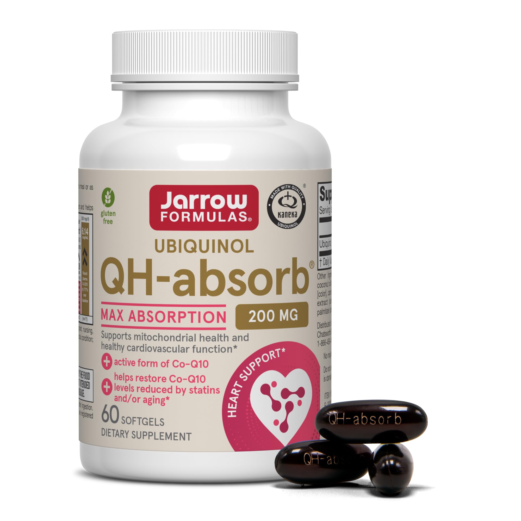 Jarrow Formulas envase frontal mostrando claridad de dosis y etiqueta