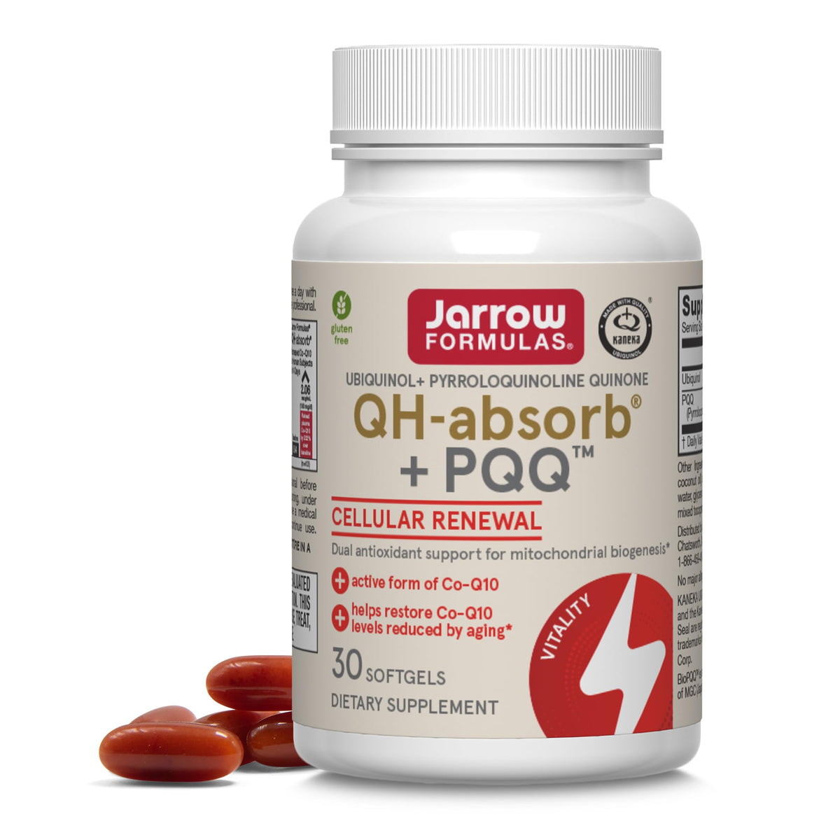 Jarrow Formulas frente del empaque mostrando presentación y beneficios claros