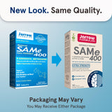 Jarrow Formulas comprimido 400 mg en primer plano que ilustra concentración y pureza