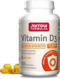 Jarrow Formulas frasco frontal mostrando softgels y etiqueta clara para dosificación