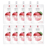 Jayone JELLY B frente del empaque Apple que destaca 0 g azúcar y 6 kcal