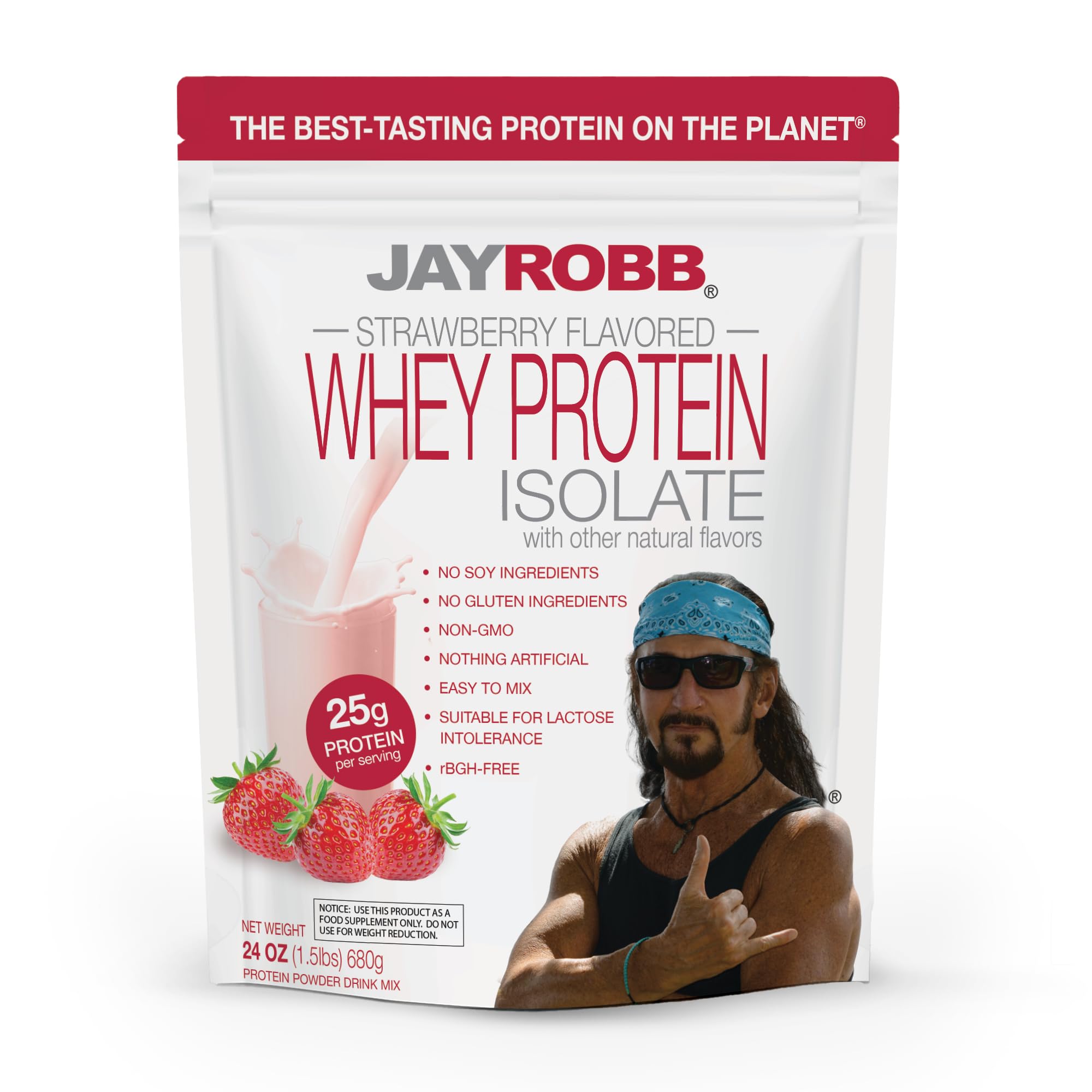 JAYROBB vista frontal del envase, muestra claridad del producto y beneficios
