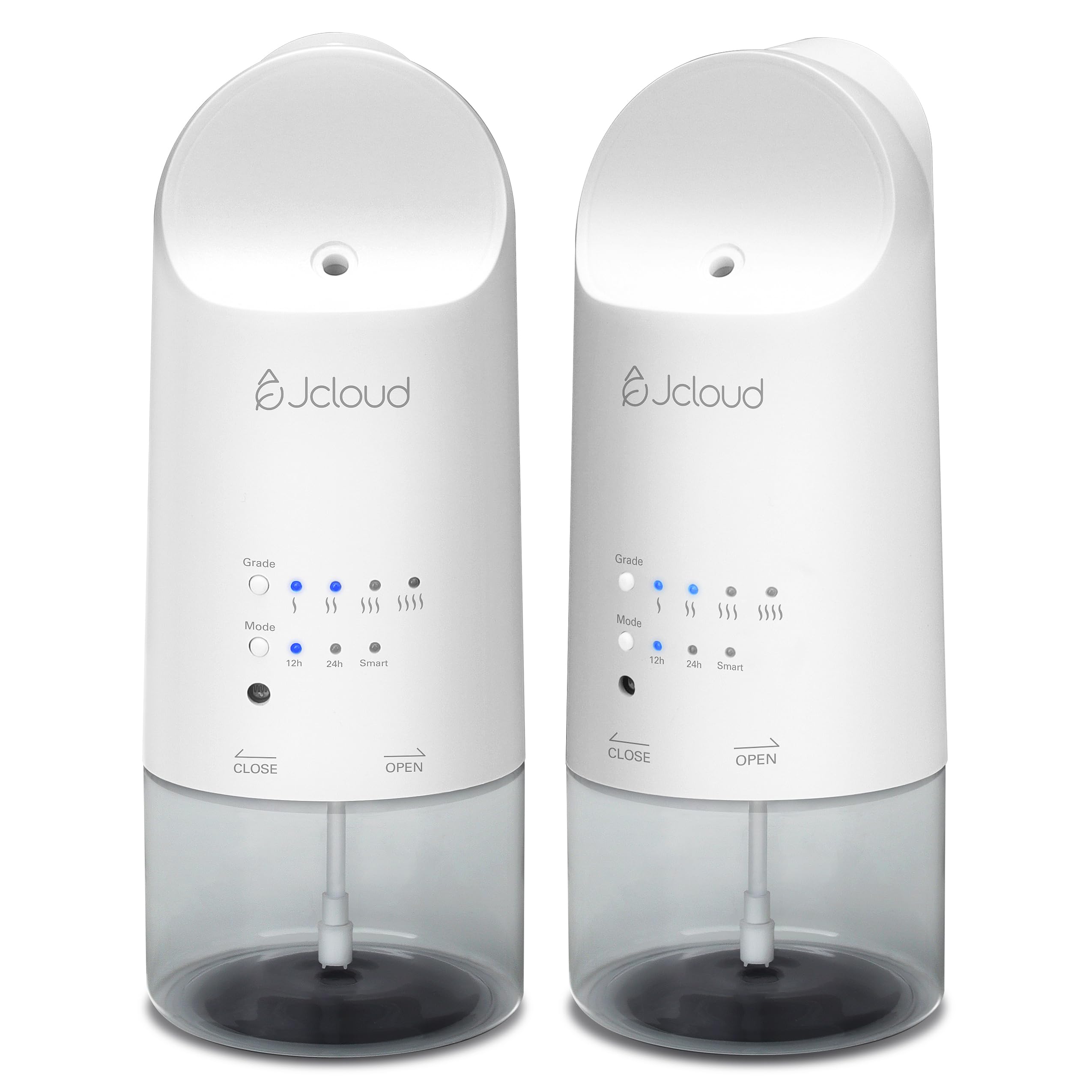 JCLOUD difusor enchufable frontal mostrando diseño compacto y elegante