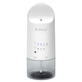 JCLOUD difusor frontal enchufado mostrando diseño compacto y beneficio práctico
