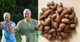 JEB FOODS bitter kola en mano para comparar tamaño y comodidad