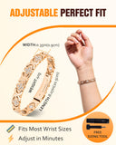 Jecanori pulsera en caja de regalo lista para obsequiar en ocasiones