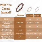 Jecanori pulsera en mano para comparar escala y proporción cómoda