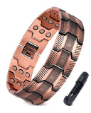 Jecanori pulsera frente y empaque mostrando presentación premium