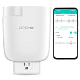 JEPEErbz difusor frontal blanco mostrando diseño moderno y enchufe