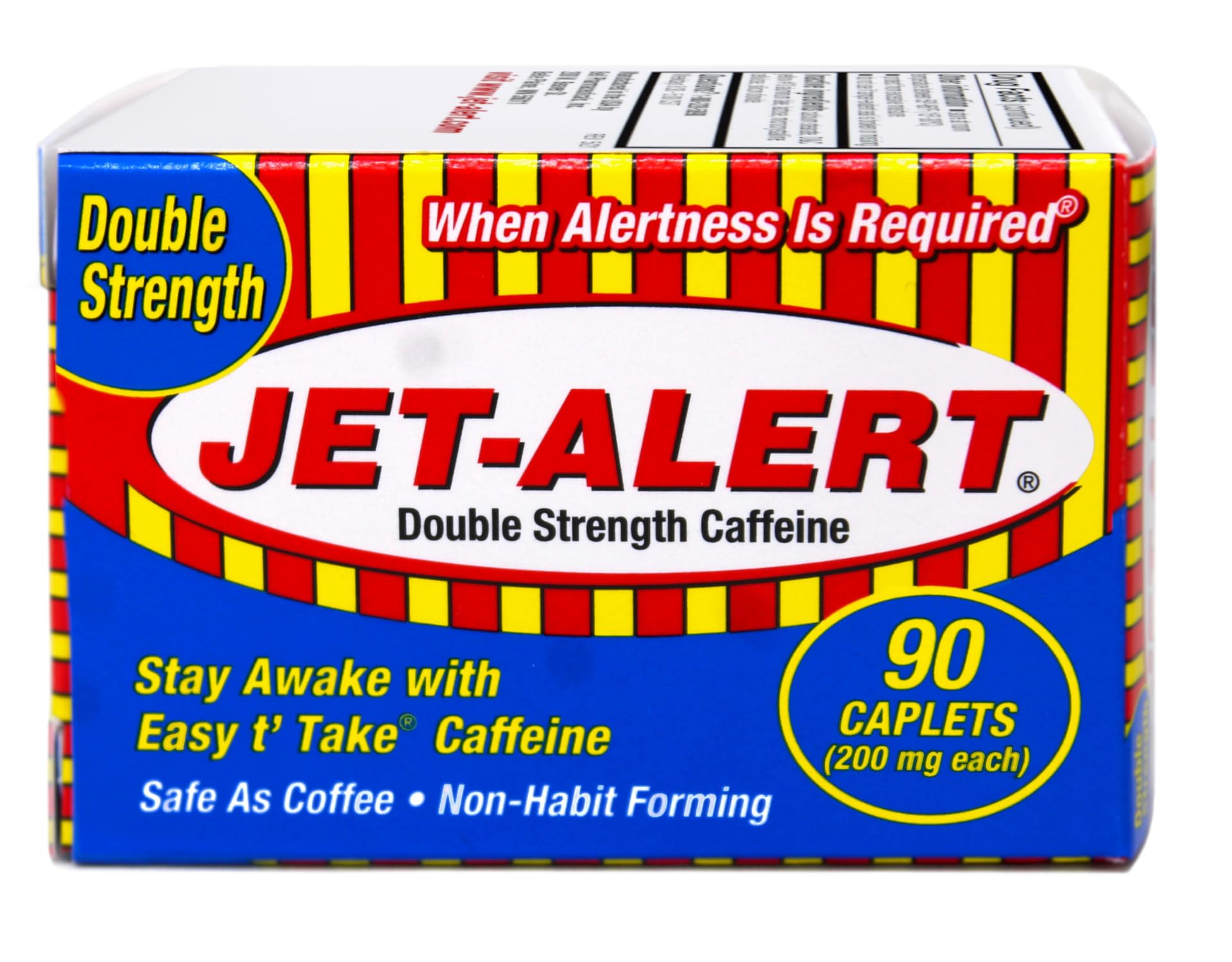 Jet-Alert primer plano de la textura del caplet que destaca acabado liso y dosificación precisa