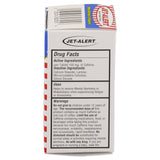 Jet-Alert etiqueta nutricional legible con información de 100 mg por tableta para dosificación precisa