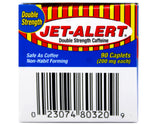 Jet-Alert caplets en un bolso o bolsillo demostrando uso discreto y transporte sencillo