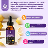 JIANKYTZ etiqueta nutricional detallada mostrando vitaminas y minerales