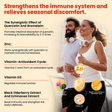 JIANKYTZ etiqueta con lista de ingredientes y vitaminas claras