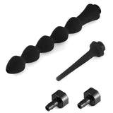 JIELUO boquilla frontal en negro mostrando diseño ergonómico y confort