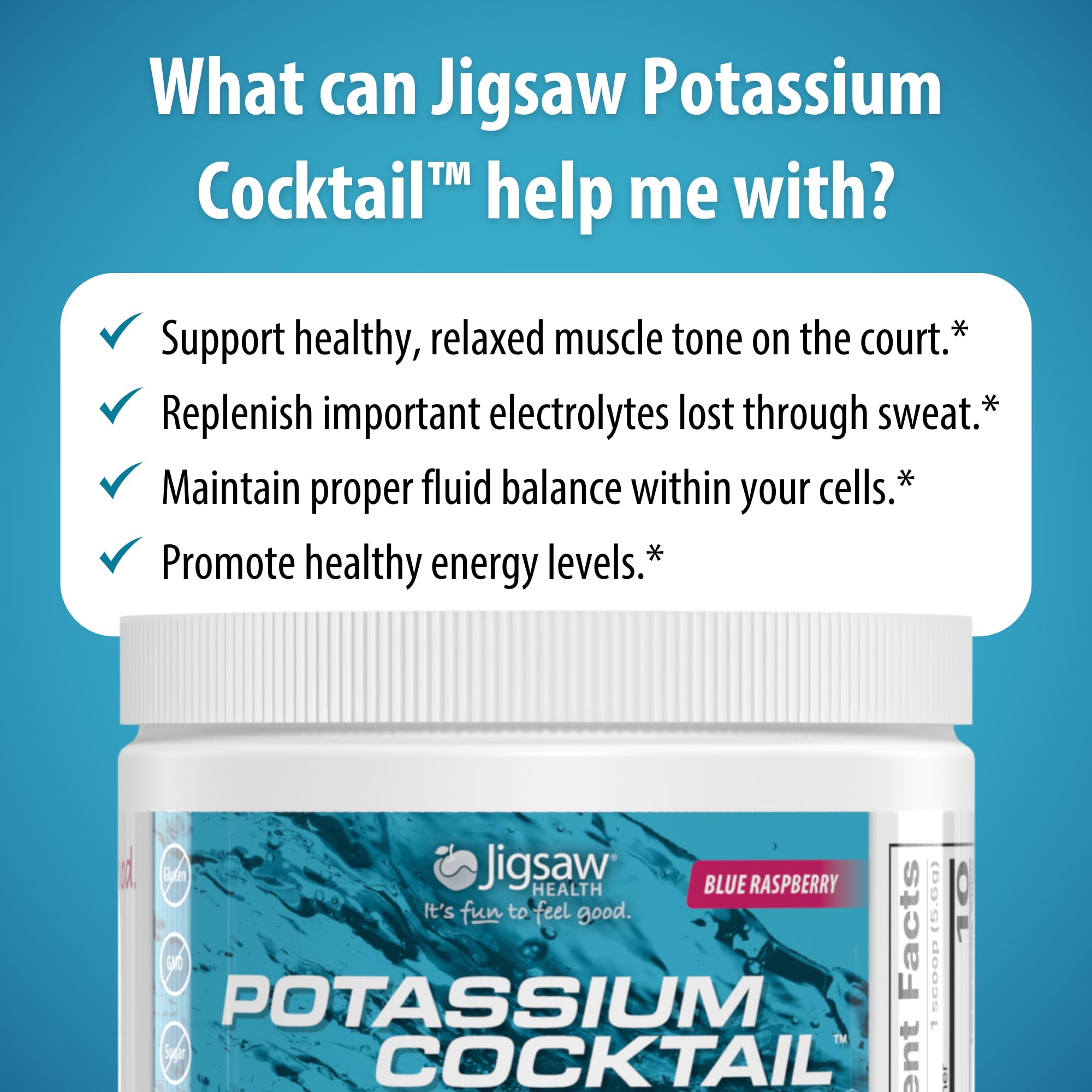 Jigsaw Health cuchara dosificadora con polvo, facilita medida precisa por servicio