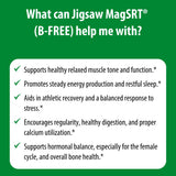 Jigsaw Health MagSRT varios comprimidos distribuidos que muestran forma y color