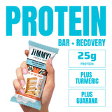 JIMMYBAR textura interior con cacahuetes reales y proteína visible