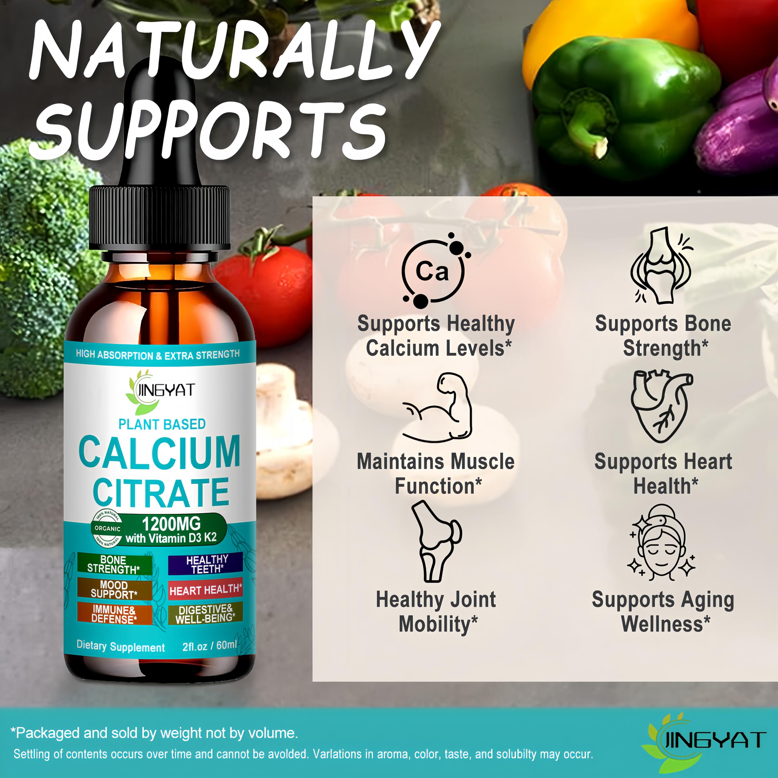 JINGYAT ingredientes cercanos destacando fórmula plant-based y limpia