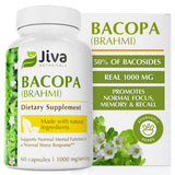 Jiva Botanicals frasco frontal mostrando etiqueta clara y beneficio calidad