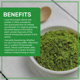 Jiva Organics cuchara medidora con polvo para dosificar fácilmente