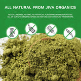 Jiva Organics pasta dental casera lista, ejemplo de uso para higiene bucal natural