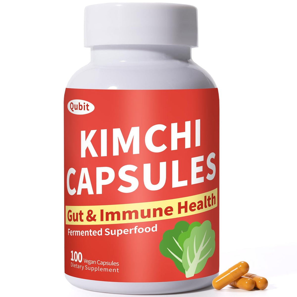 Jkrova frasco delantero mostrando envase y 90 cápsulas para salud digestiva