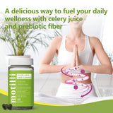 JLQJLQ etiqueta nutricional enfocada que muestra ingredientes clave