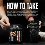 JNX SPORTS paleta con ingredientes clave para pumps, energía y resistencia
