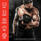JNX SPORTS mezcla en vaso con agua lista para consumir y aportar energía
