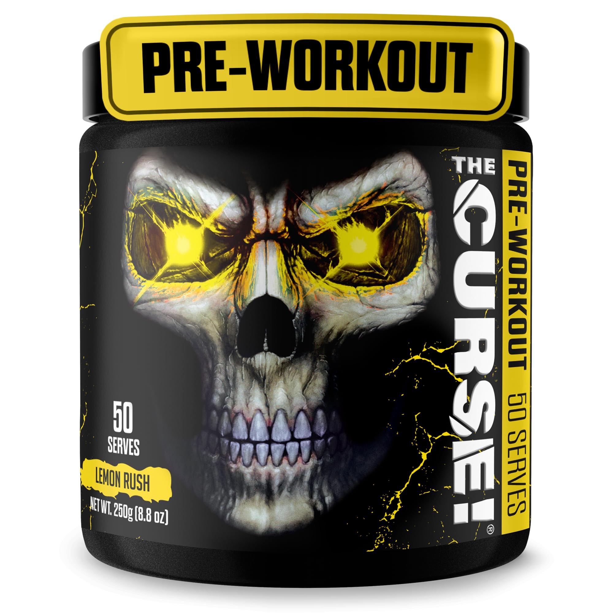 JNX SPORTS envase frontal Lemon Rush mostrando diseño y 50 servicios