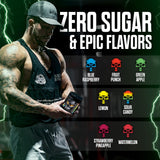 JNX SPORTS primer plano de ingredientes en etiqueta para confianza