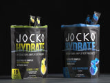 Jocko Fuel en ambiente deportivo con atleta bebiendo, apoyo a recuperación