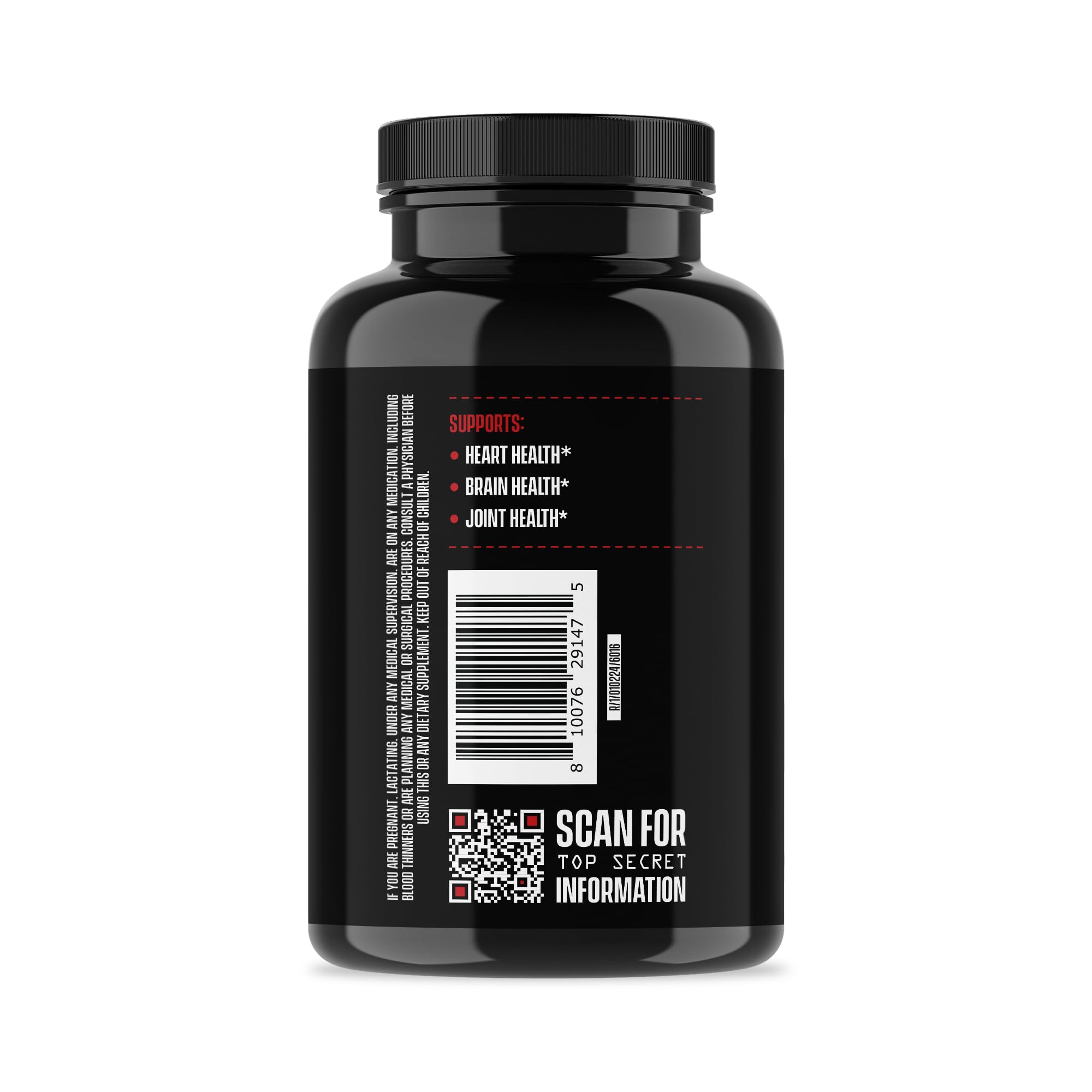 Jocko Fuel detalle de etiqueta nutricional para lectura clara