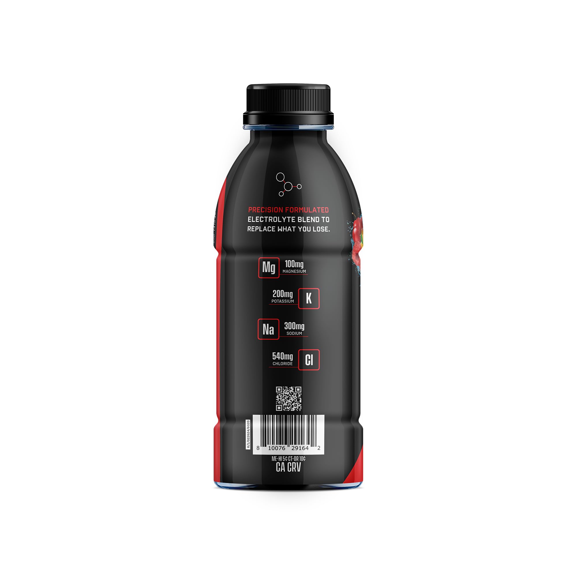 Botella de Jocko Fuel en mano durante actividad física para reponer minerales