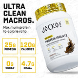 Jocko Fuel envase junto a objeto común para comparar tamaño y servir raciones