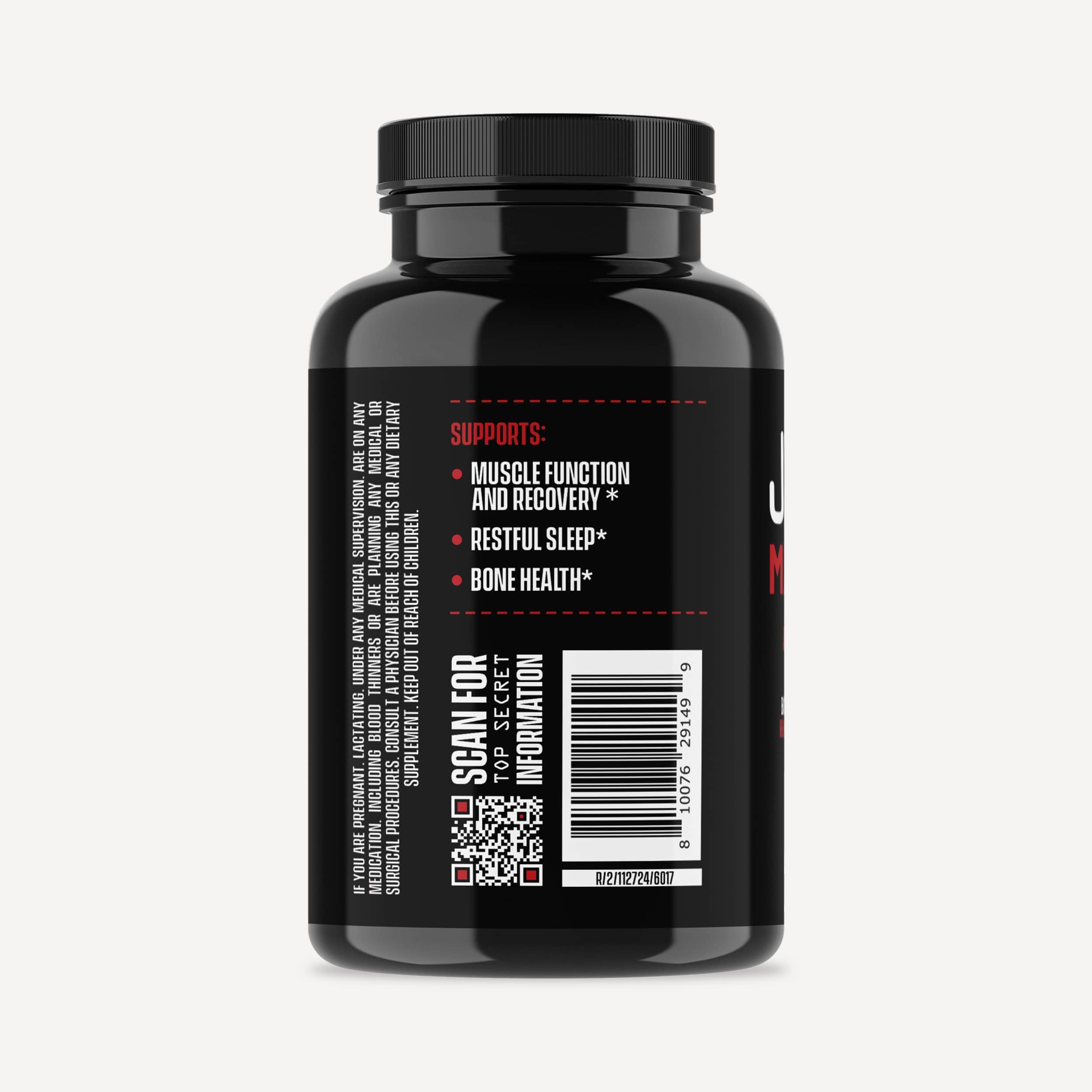 Jocko Fuel etiqueta con información nutricional para transparencia y toma informada