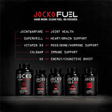 Jocko Fuel etiqueta nutricional en detalle, transparencia de ingredientes y dosis
