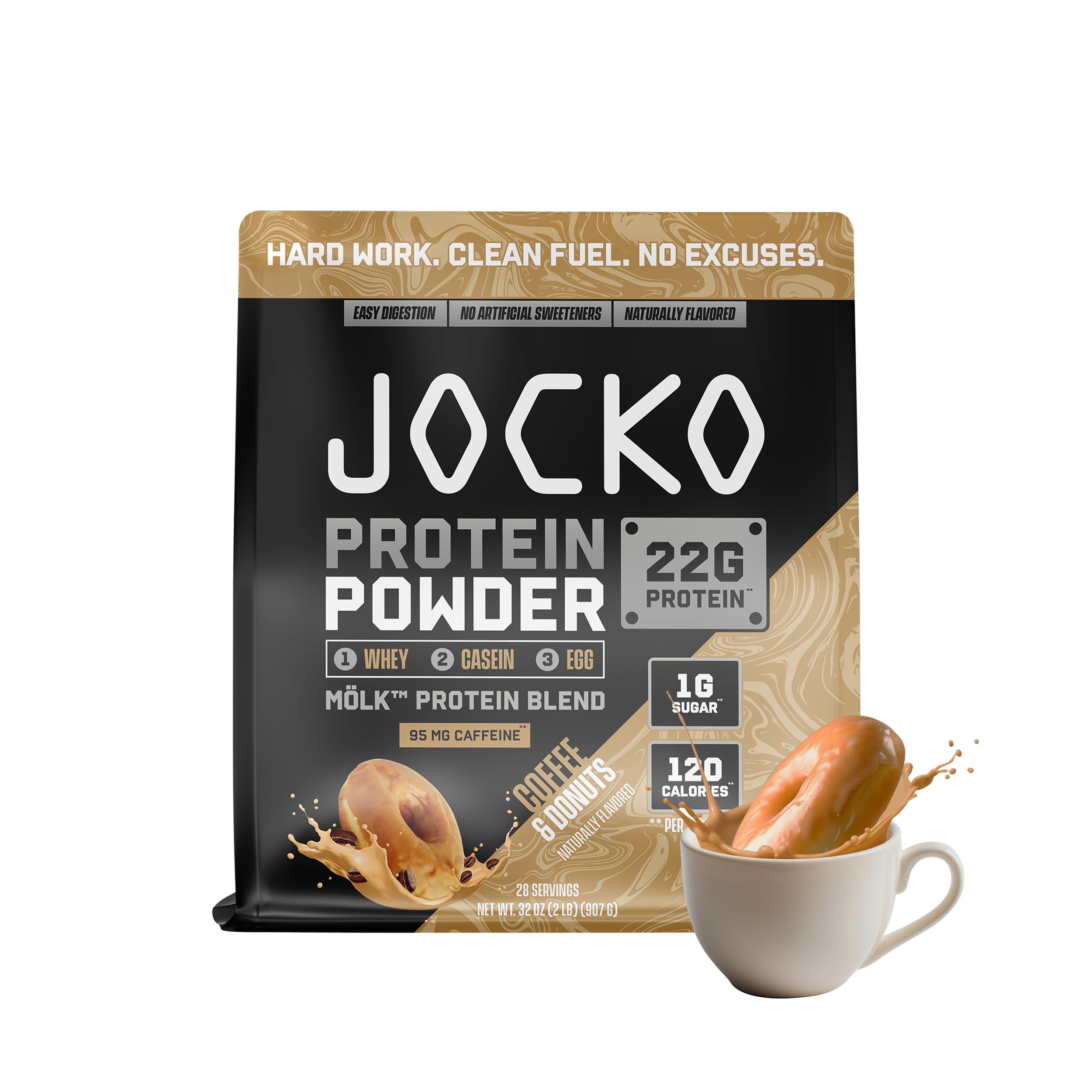 Jocko Fuel frente del envase mostrando diseño y sabor