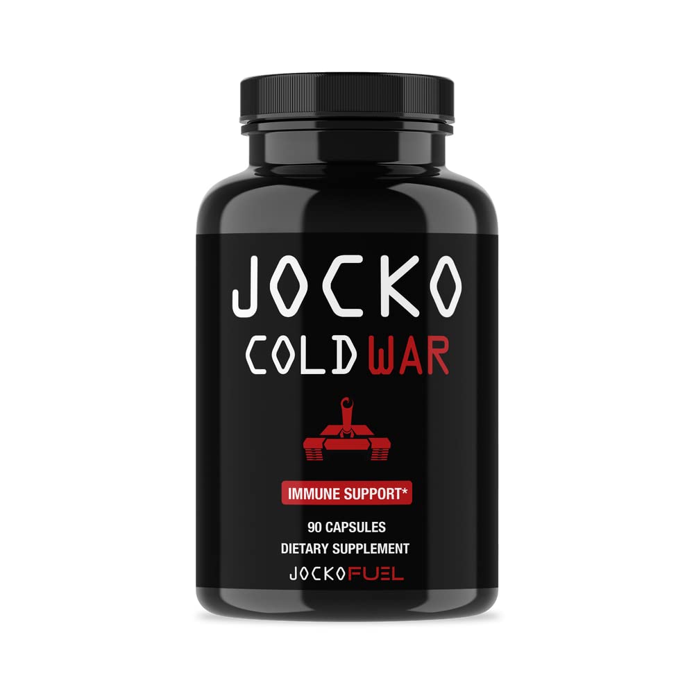 Jocko Fuel frente del envase mostrando diseño y beneficio de apoyo inmunitario