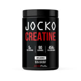 Jocko Fuel frente del envase mostrando etiqueta y tamaño, ideal para elección informada