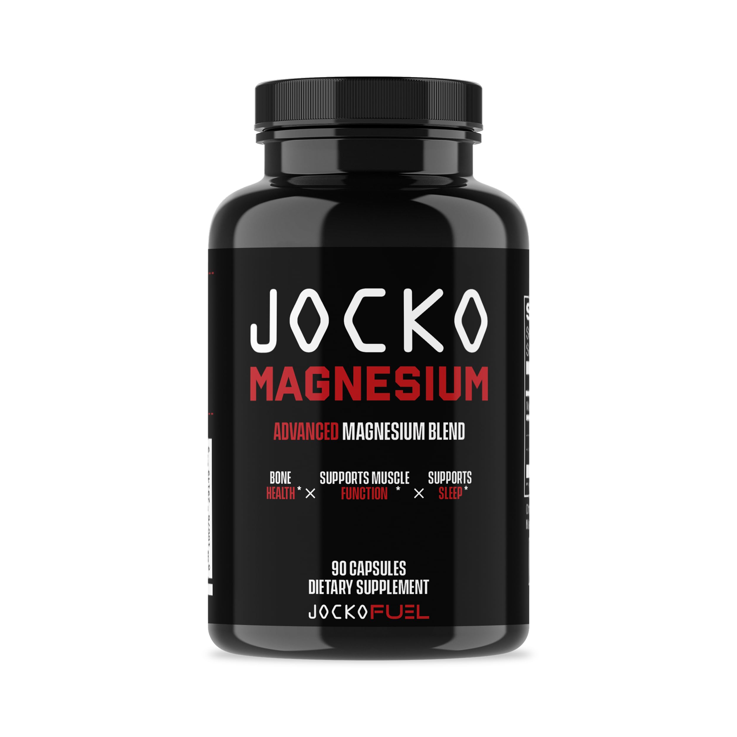 Jocko Fuel frontal del envase mostrando la presentación de 30 días y beneficio de recuperación